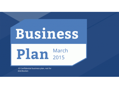 presentatiesjabloon voor businessplan
