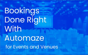 Conference room rentals and event hall rentals with Automaze